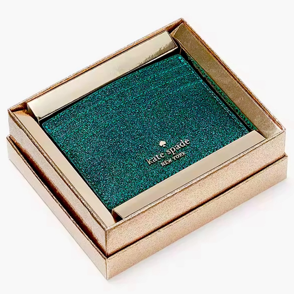 Kate Spade Glitter Small Cardholder
